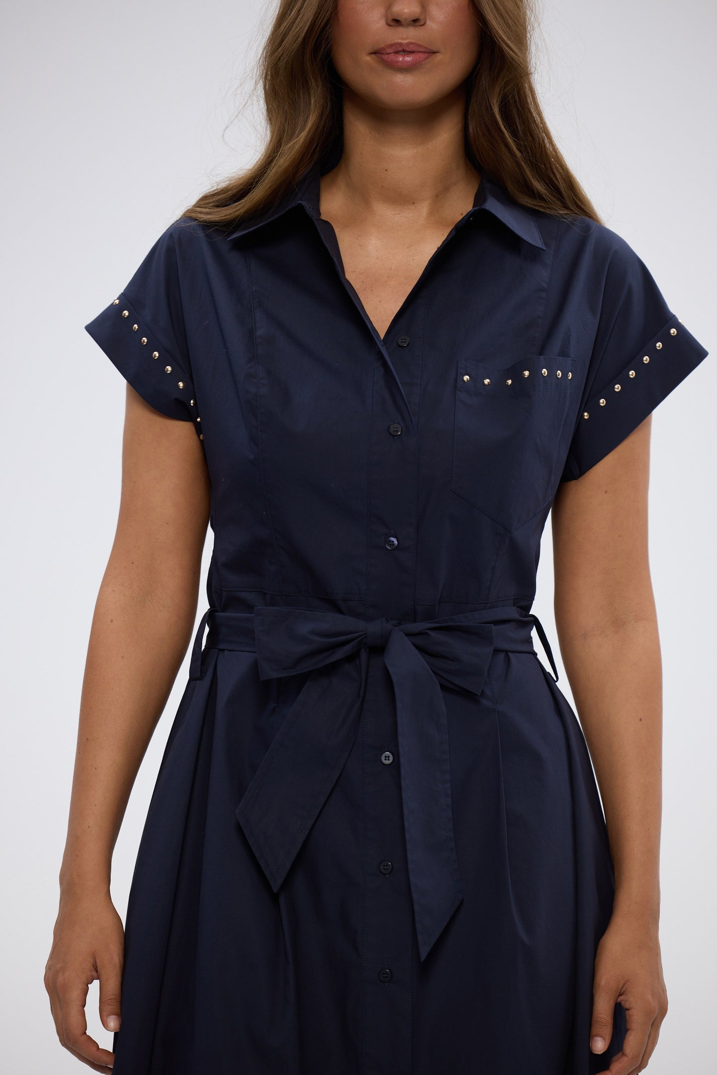 Cordelia Dress - Navy
