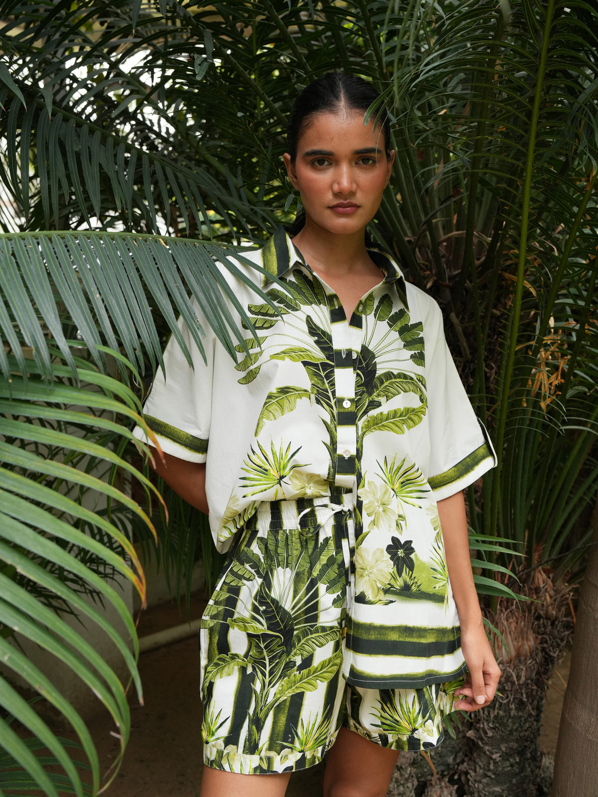 Nalani Shirt in Botanica Print — additional view 2.