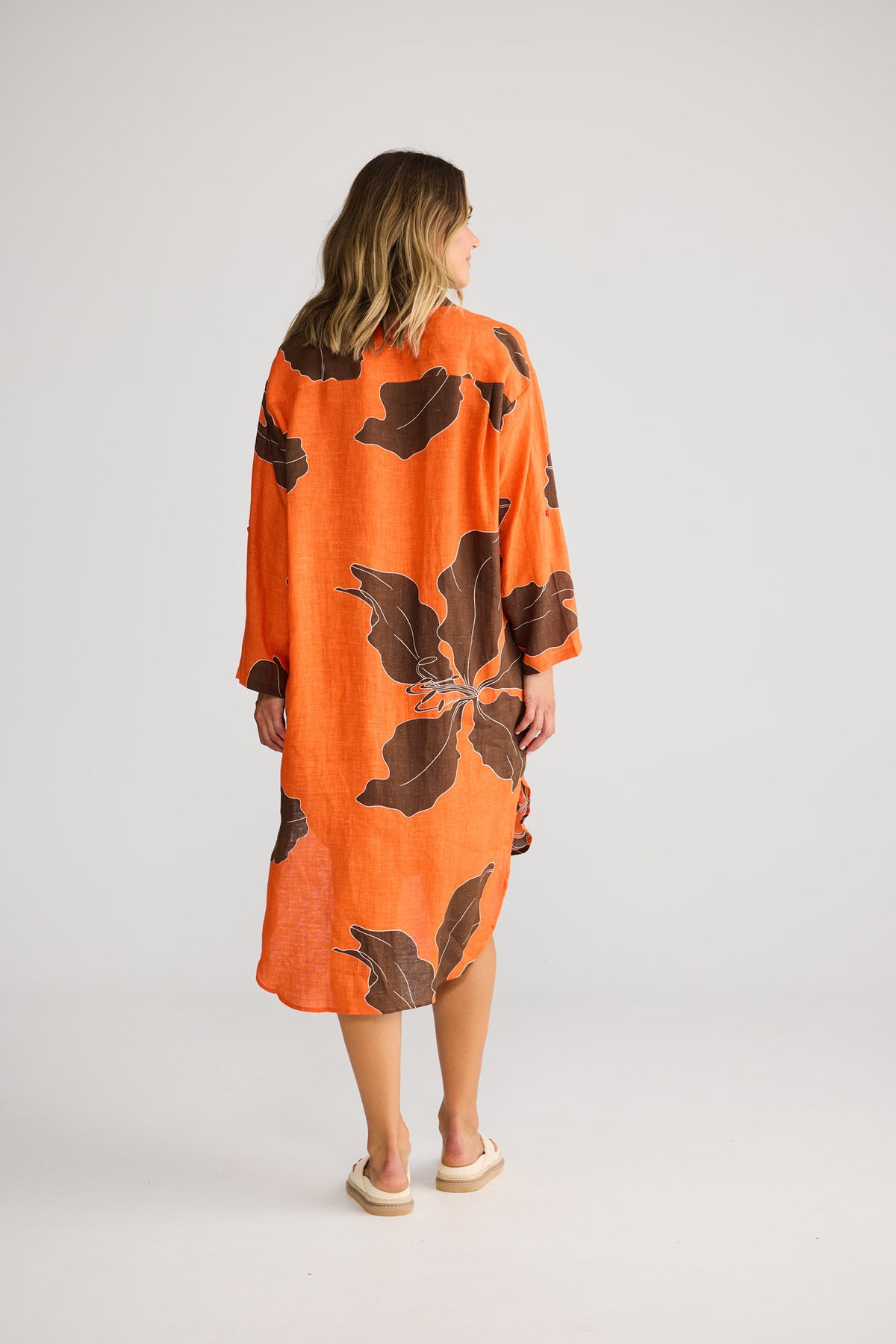 Sunny Overshirt in Hibiscus Breeze — additional view 3.