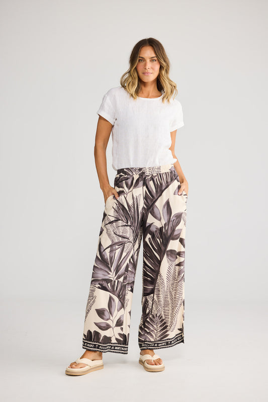 Fly Away Pant in Sunset Palm — additional view 2.