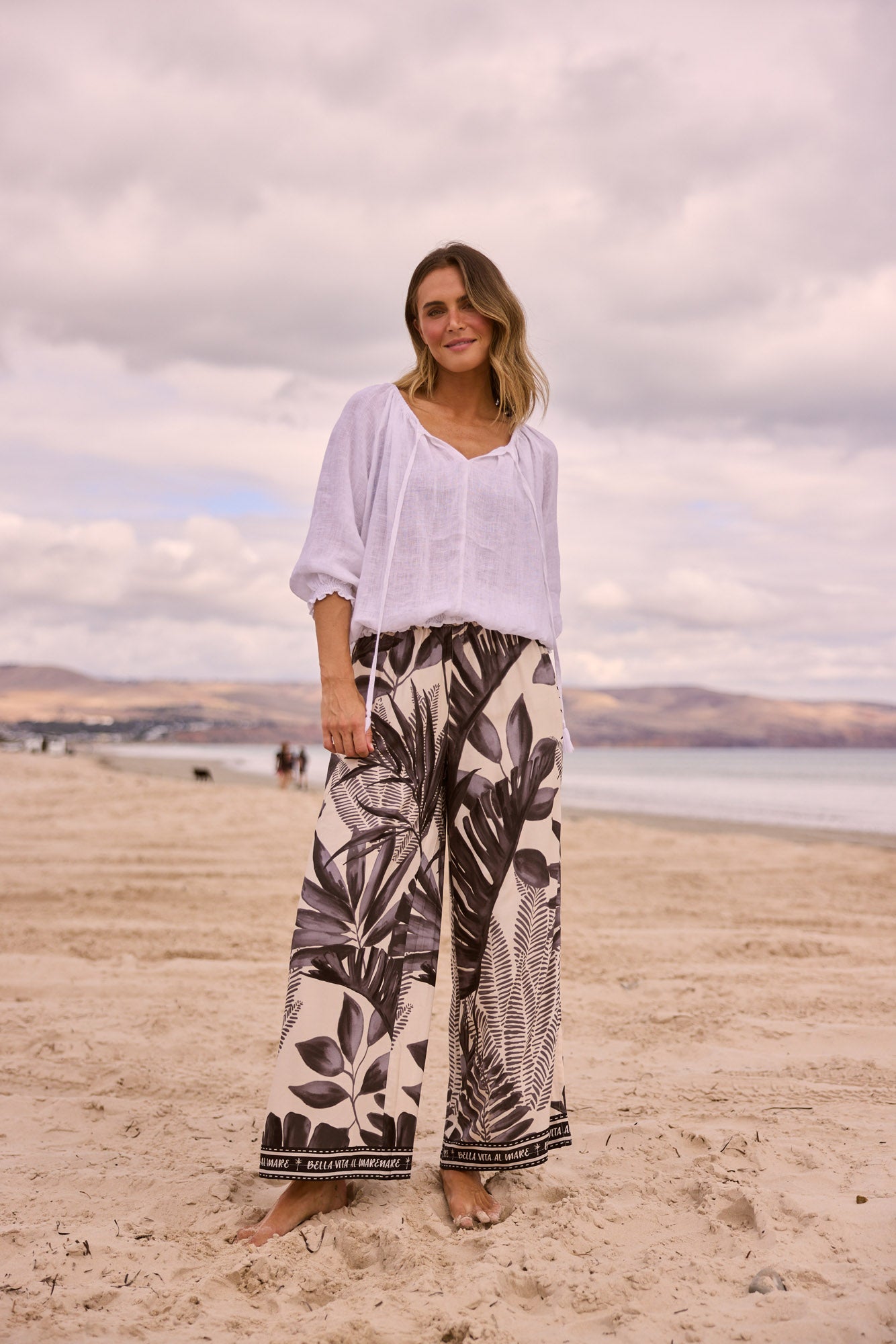 Fly Away Pant in Sunset Palm — additional view 5.