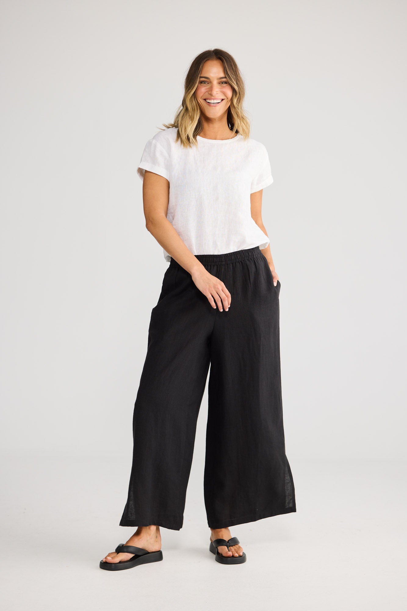 Fly Away Pant in Black — additional view.
