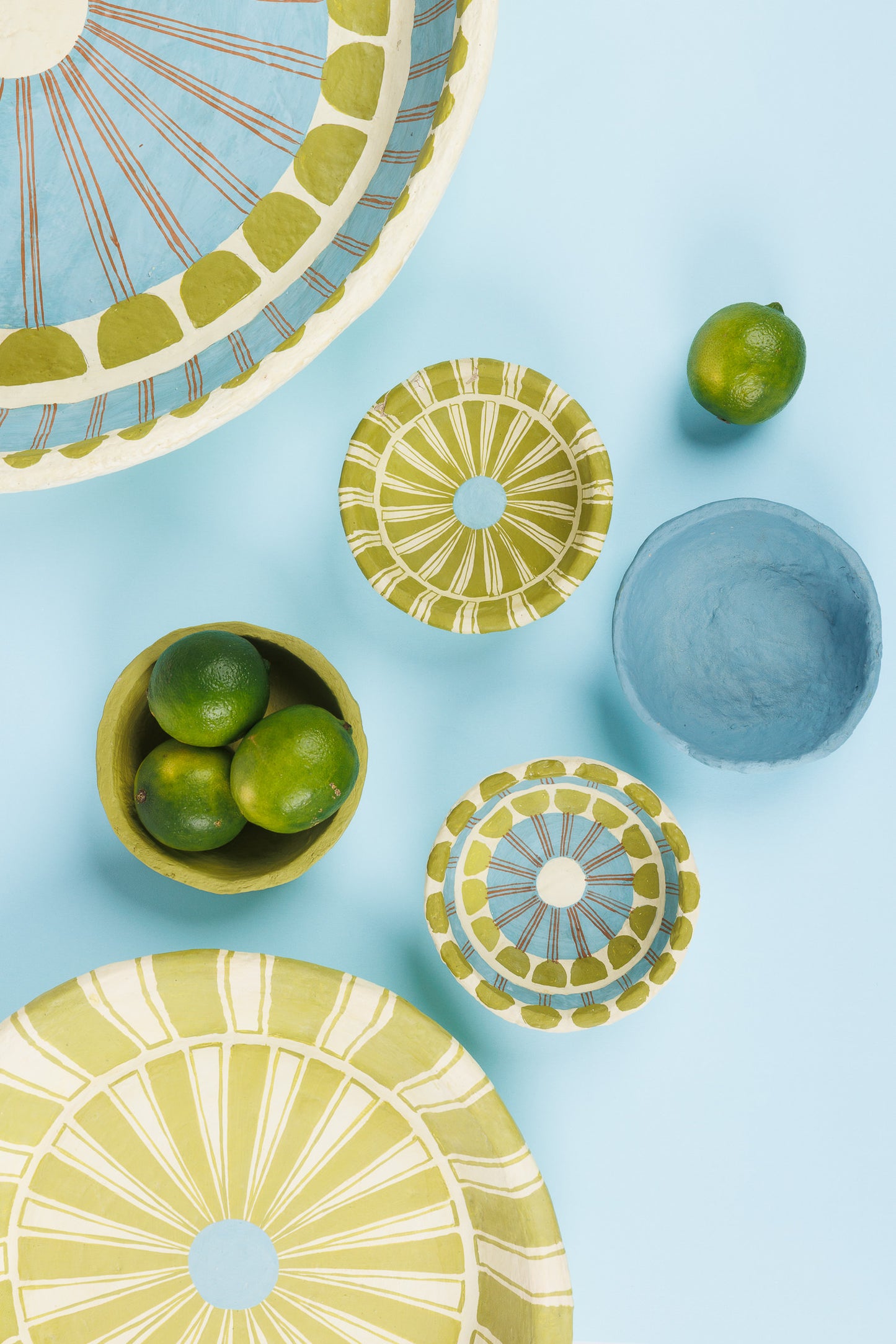 Fiesta Plate - Blue