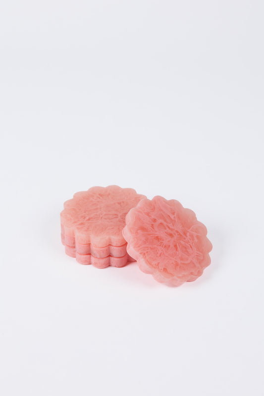 Flora Coasters - Pink