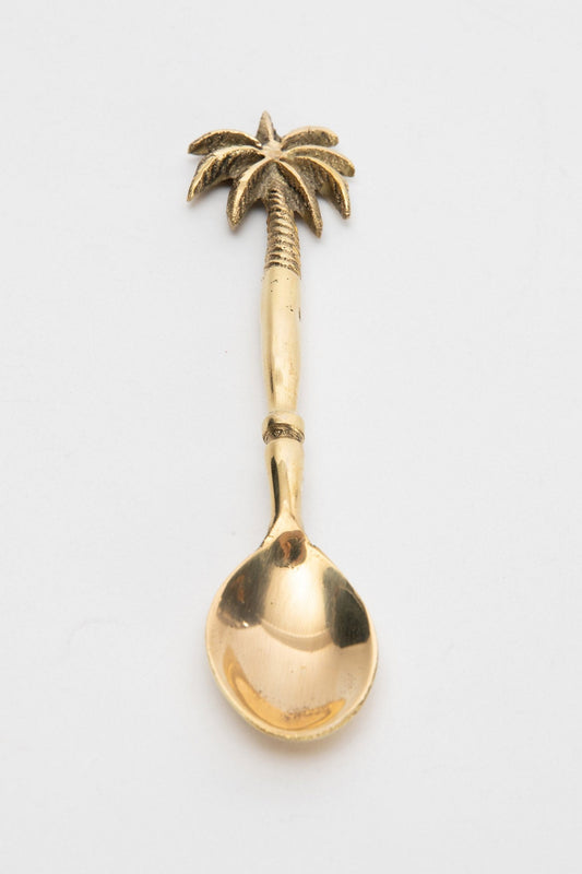 Palm Spoon Large - Gold