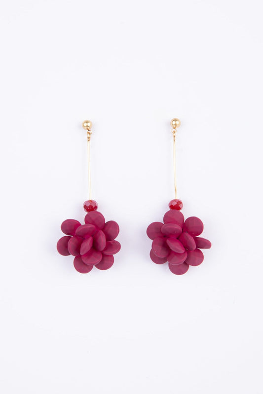 Sadie Earrings - Grape