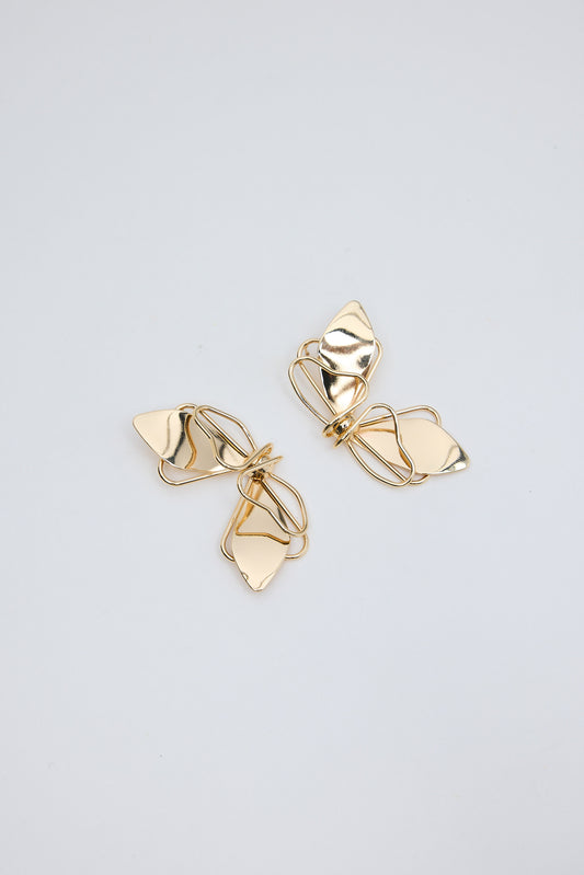 Butterfly Earrings - Gold