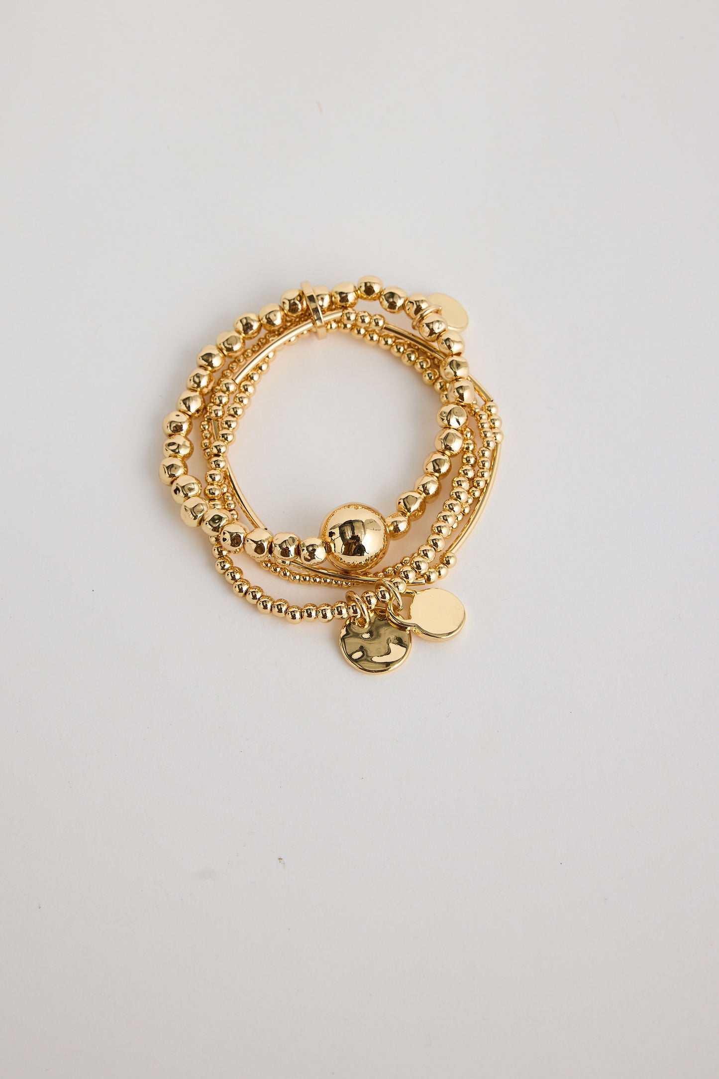 Isobel Stack Bracelet - Gold