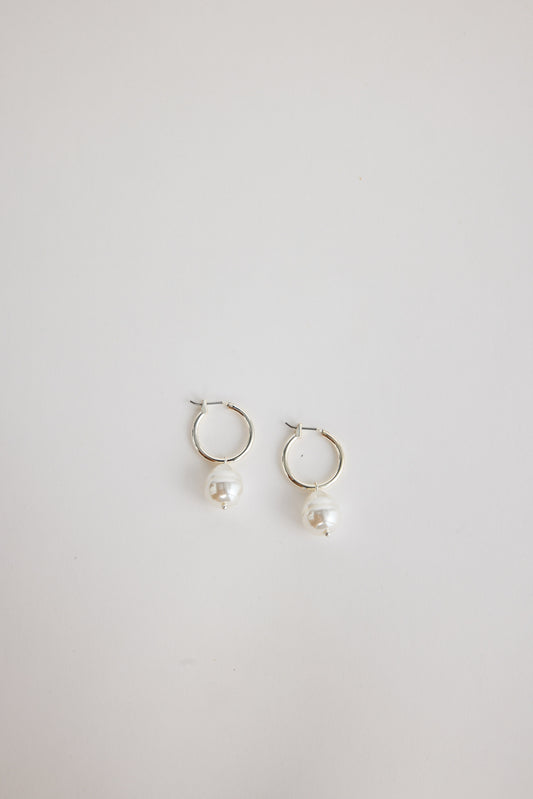 Penny Earrings - Silver