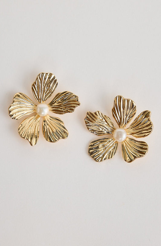 Marlo Earrings - Gold