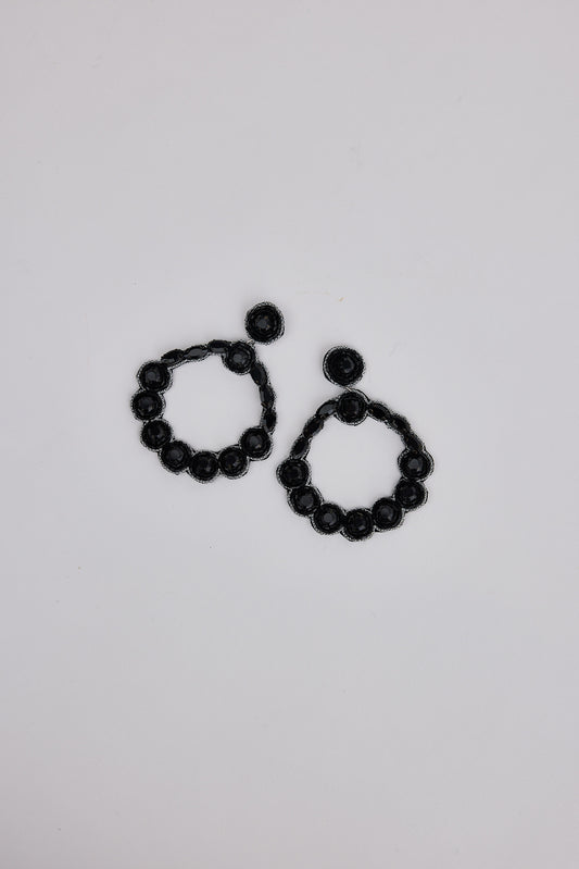 Eva Earrings - Black