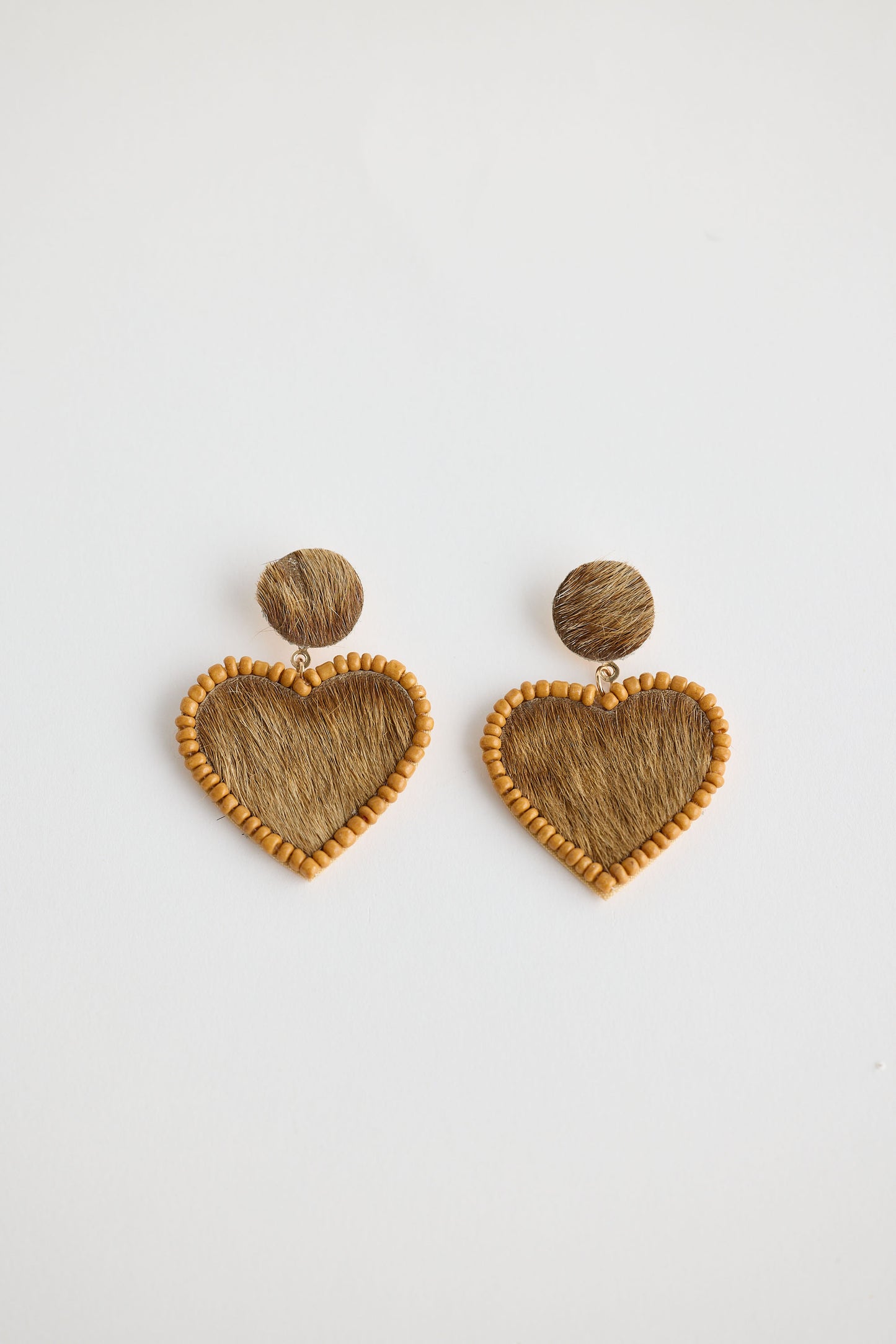 Heart Of Mine Earrings - Natural