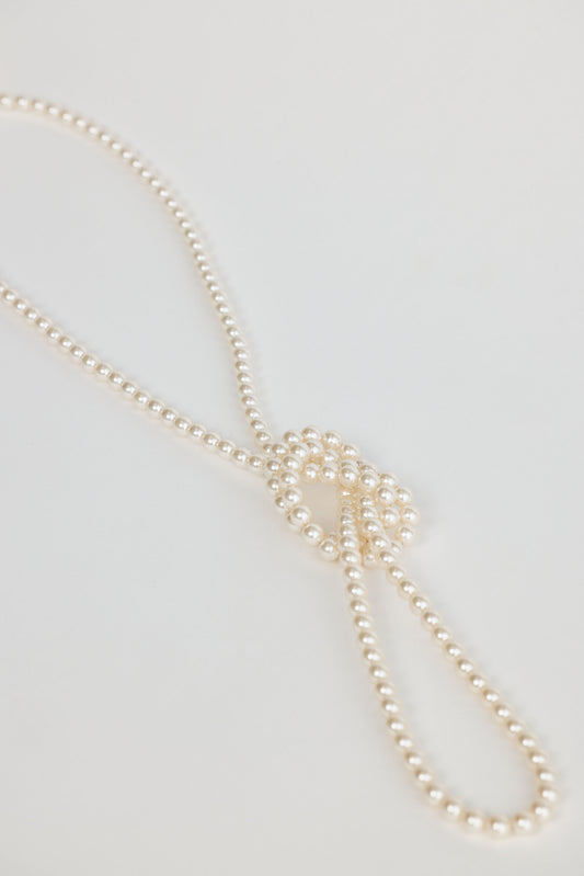 Lennon Necklace - Pearl