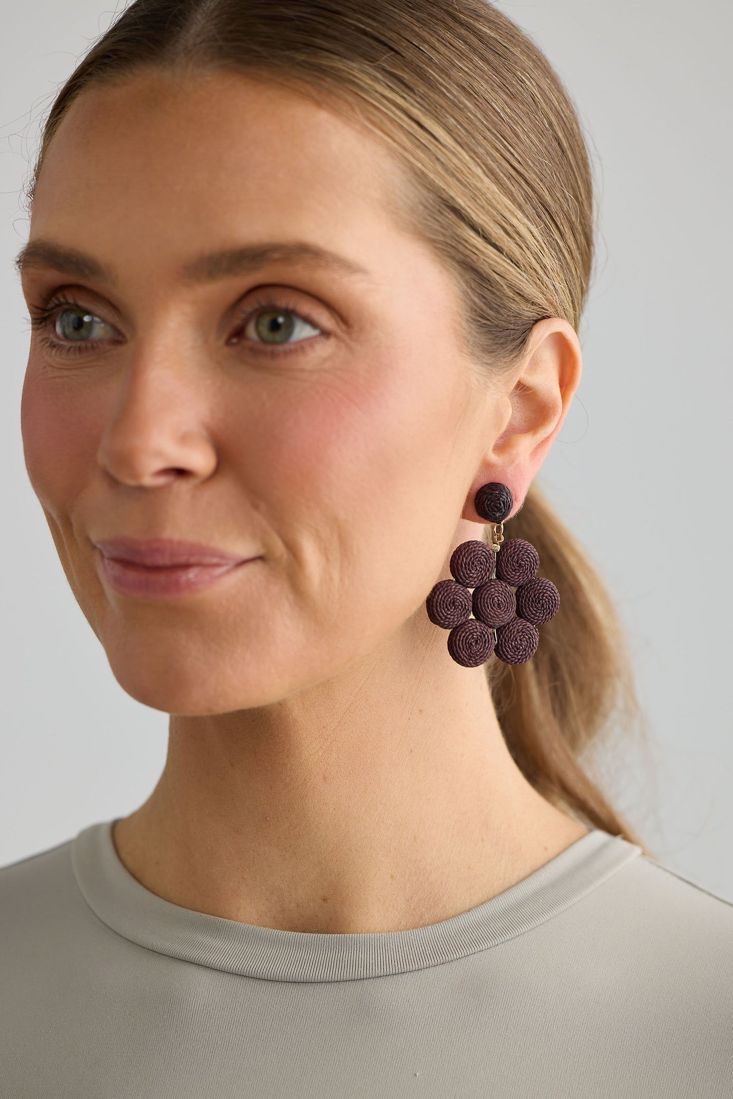 Heritage Earrings - Chocolate