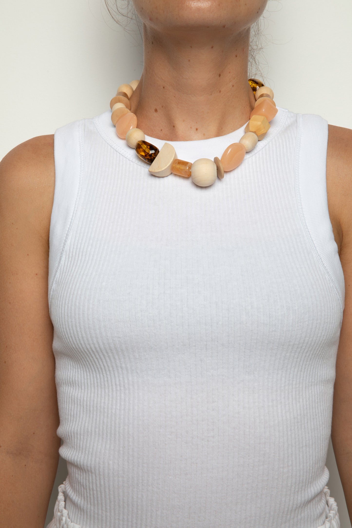 Malorie Necklace - Brown