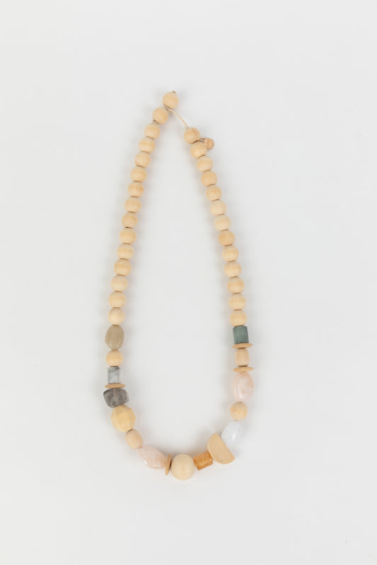 Malorie Long Necklace - Blue