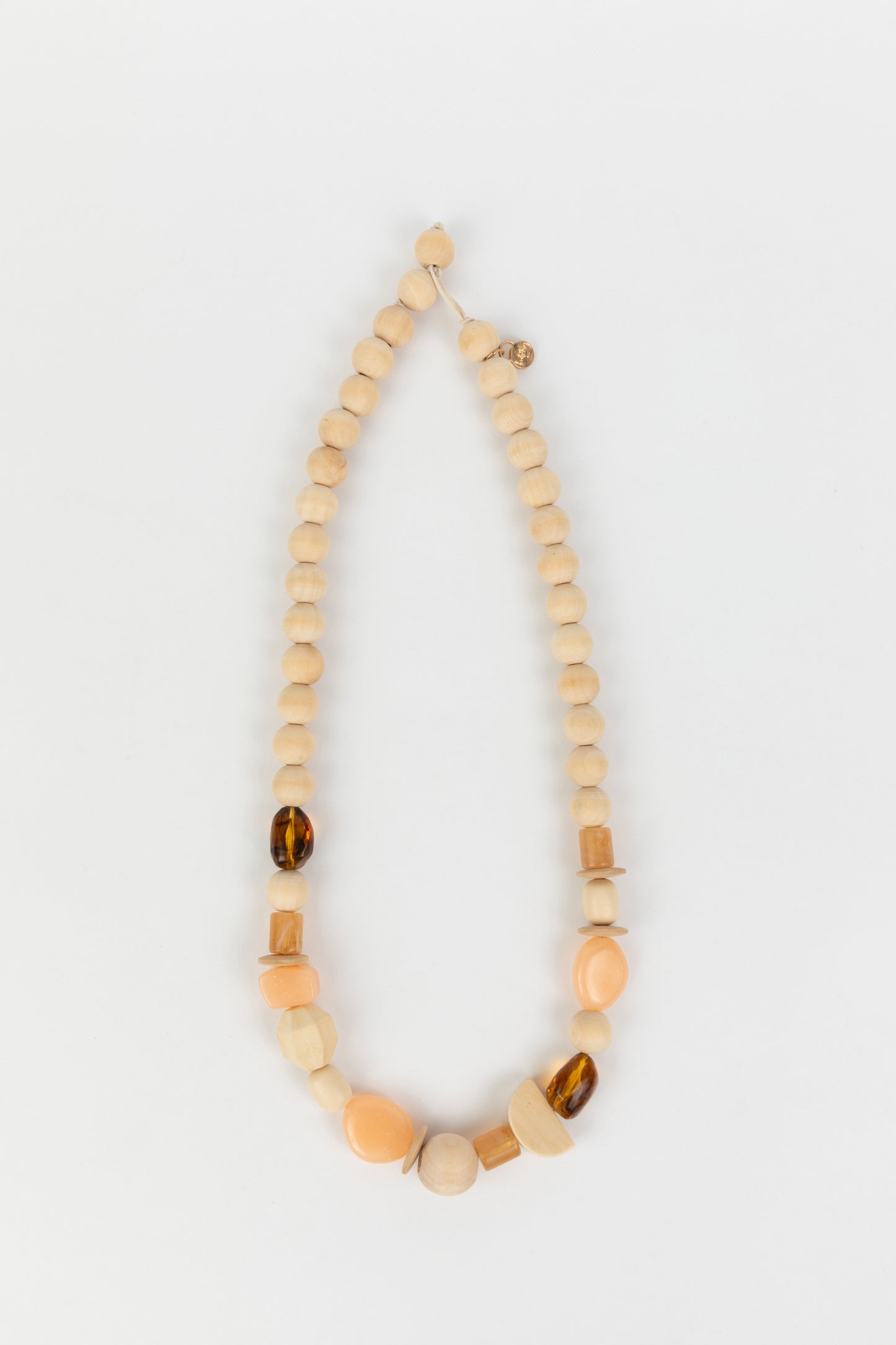 Malorie Long Necklace - Brown