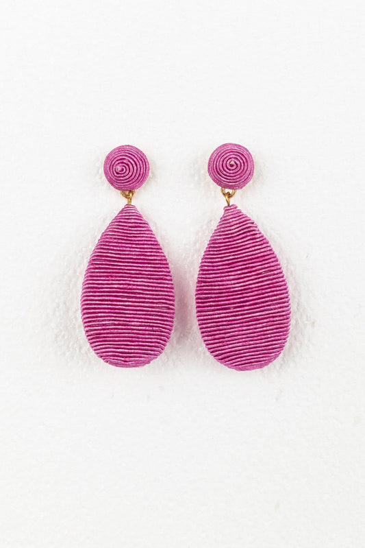 Hailey Earrings - Pink