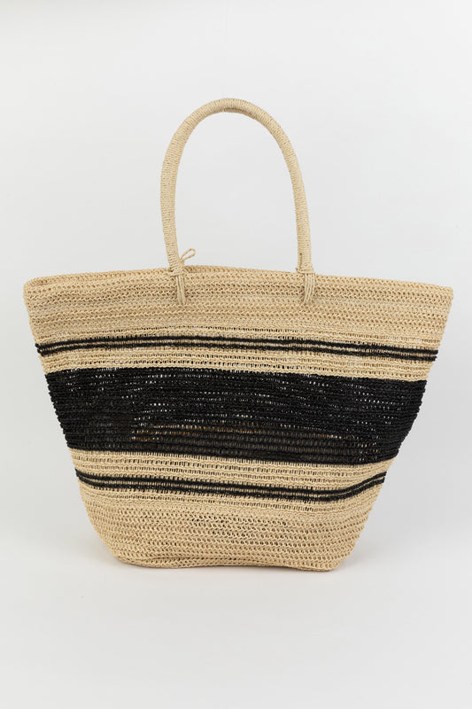 Remi Bag - Natural W Black