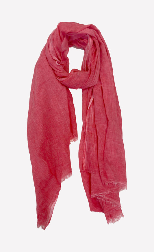 Marigold Scarf - Raspberry