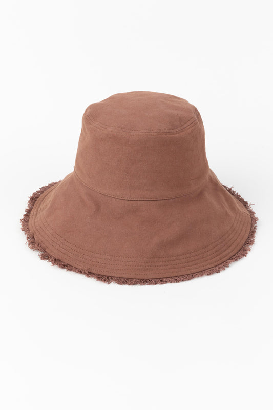 Sunny Bucket Hat - Chocolate