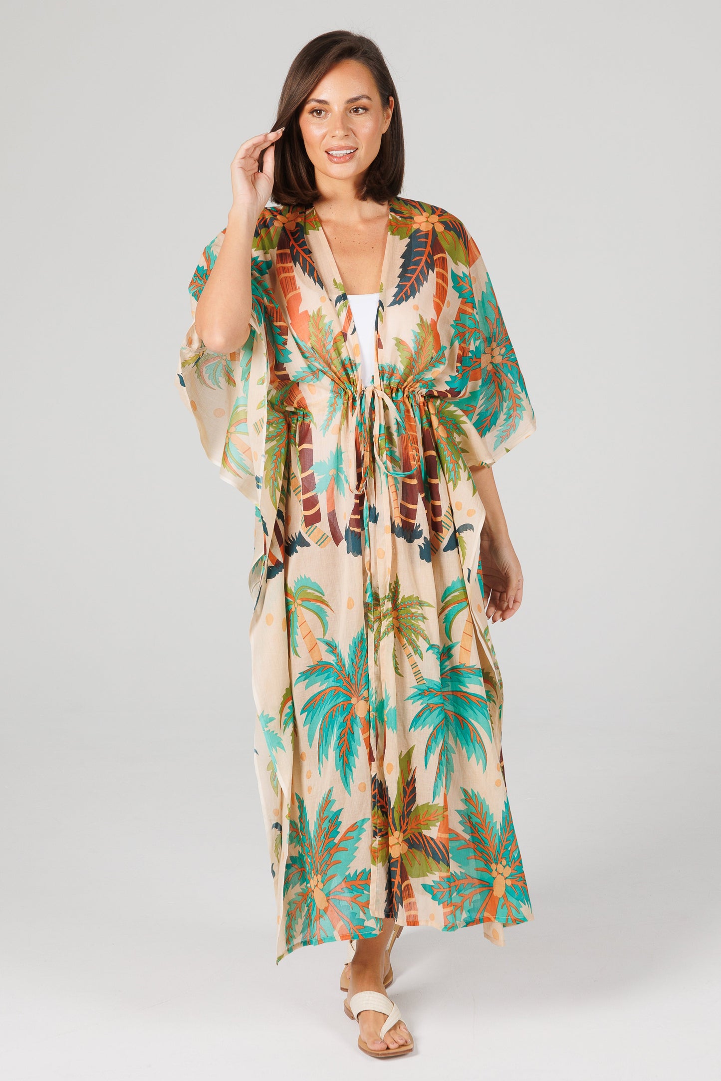 Asta Long Kaftan - Island