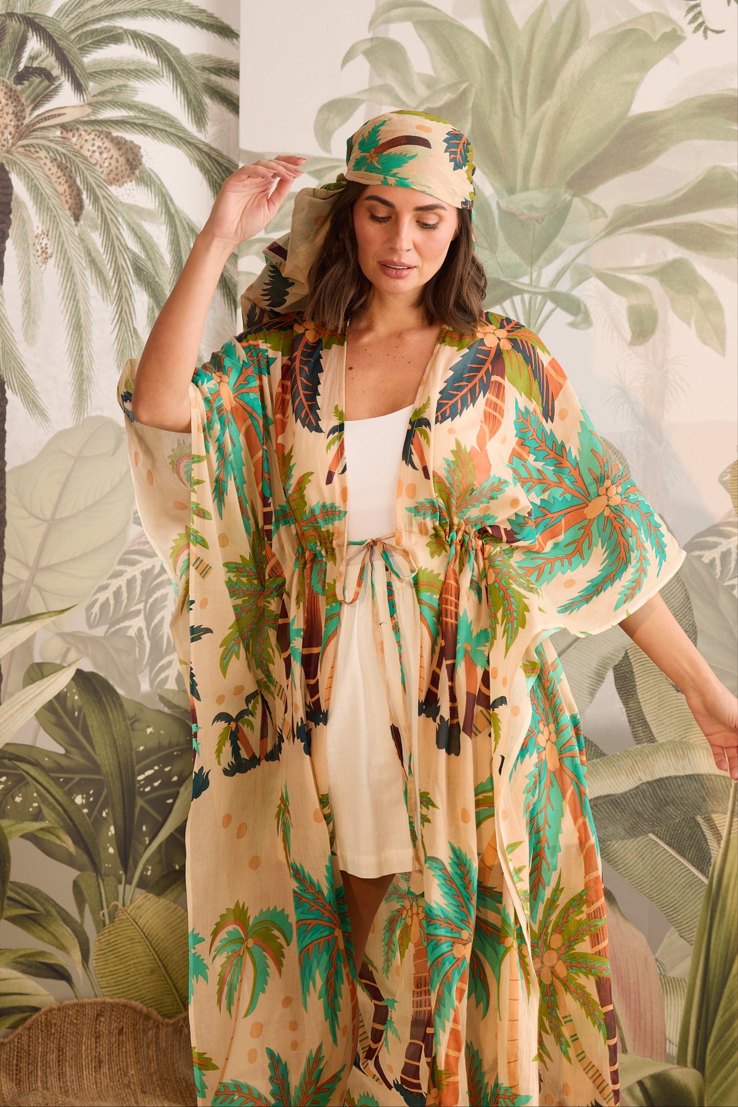 Asta Long Kaftan - Island