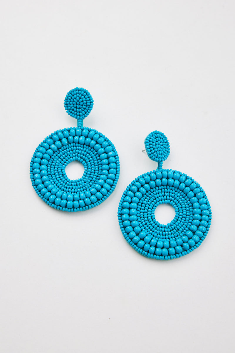 Spacey Earrings - Turquoise