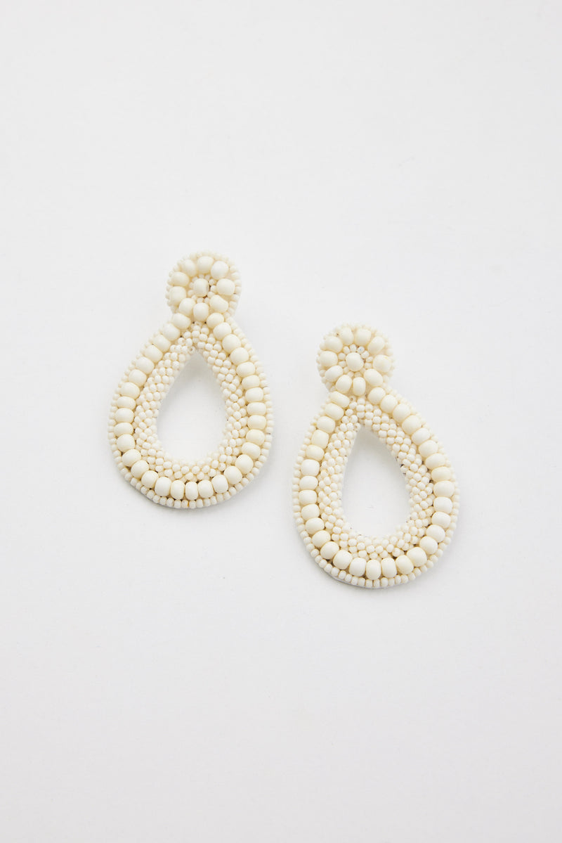 Odessa Earrings - White