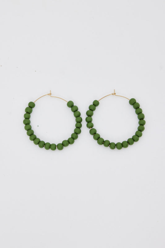 Chloe Earrings - Chive