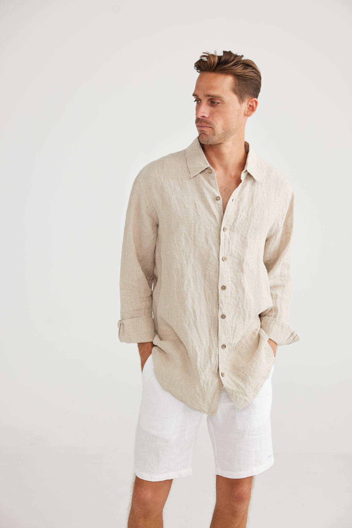 Oxford Shirt - Natural