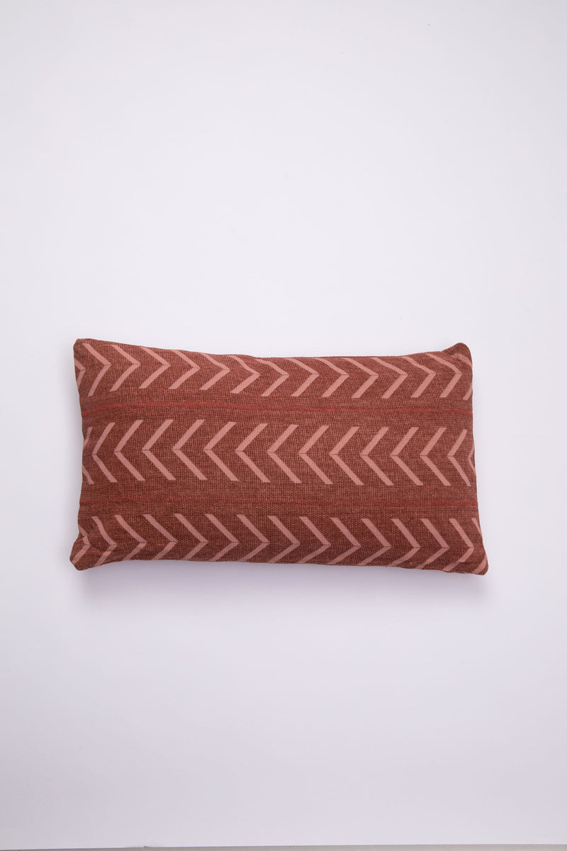 Mazie Mudcloth Cushion - Rust