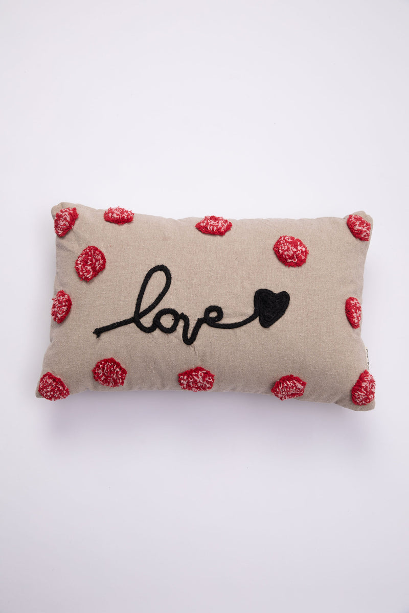 Sweet Love Cushion - Natural