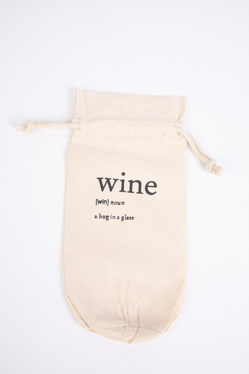 Wine Bottle Bag - Natural