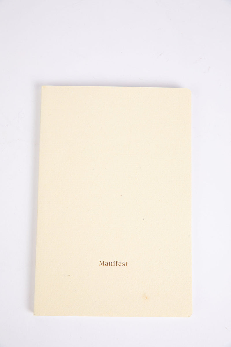 Manifest Notebook - Pale Yellow
