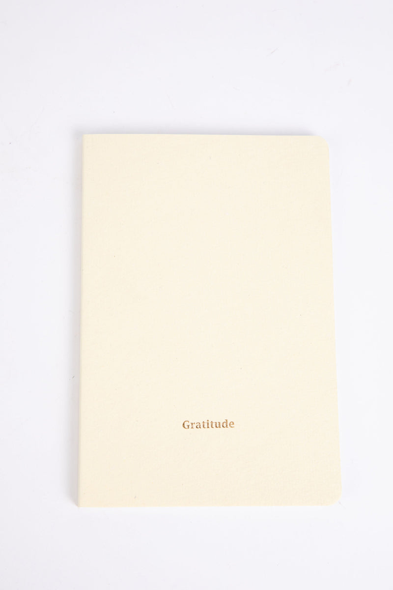 Gratitude Notebook - Pale Yellow